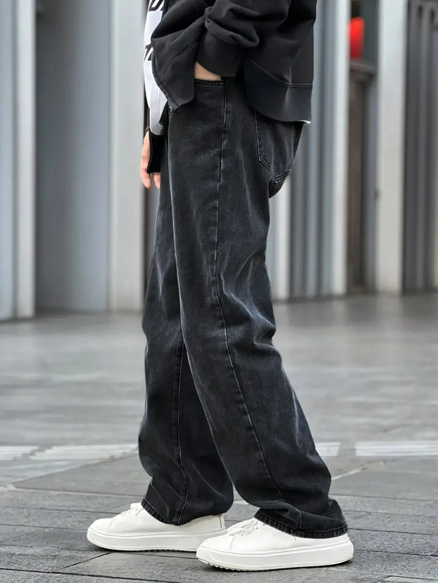 Luca - Pantalón Denim Flow Wide