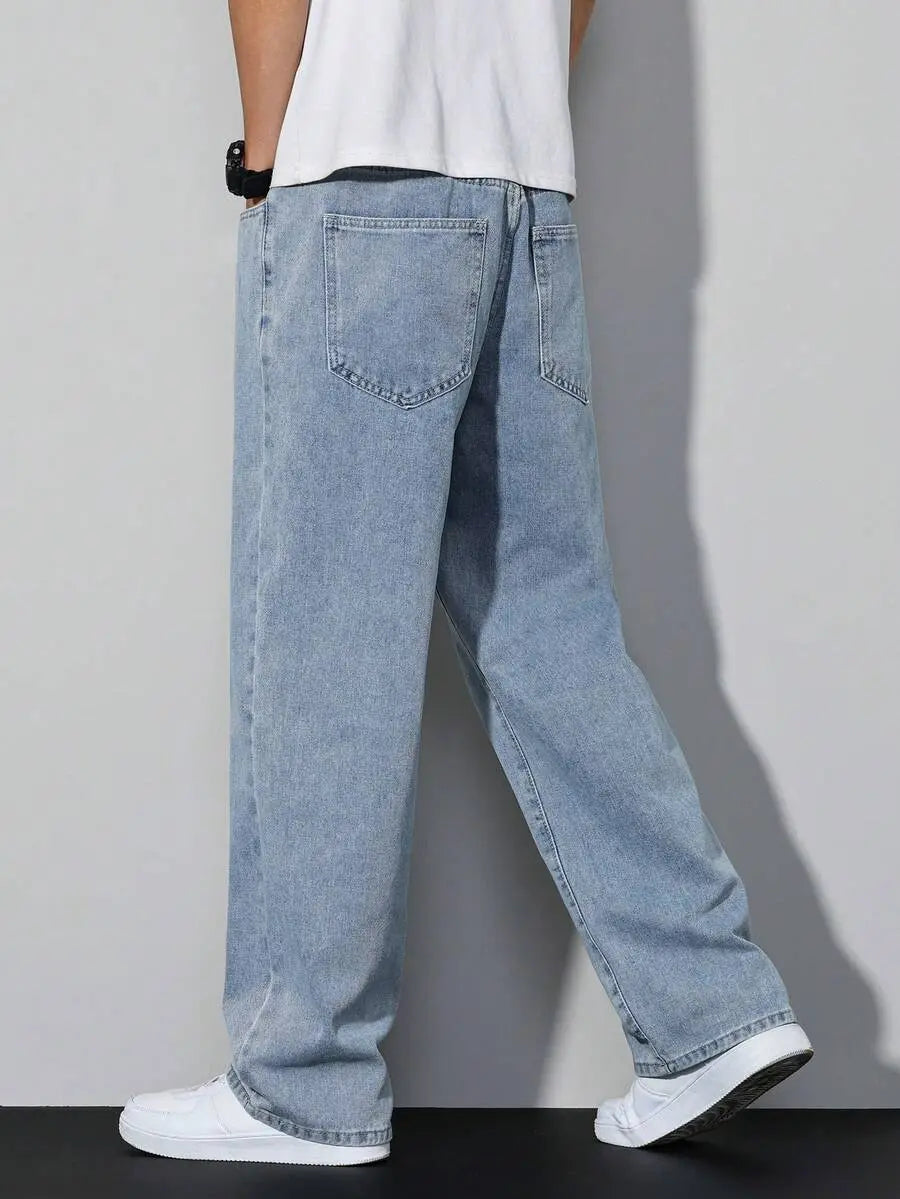 Luca - Pantalón Denim Flow Wide