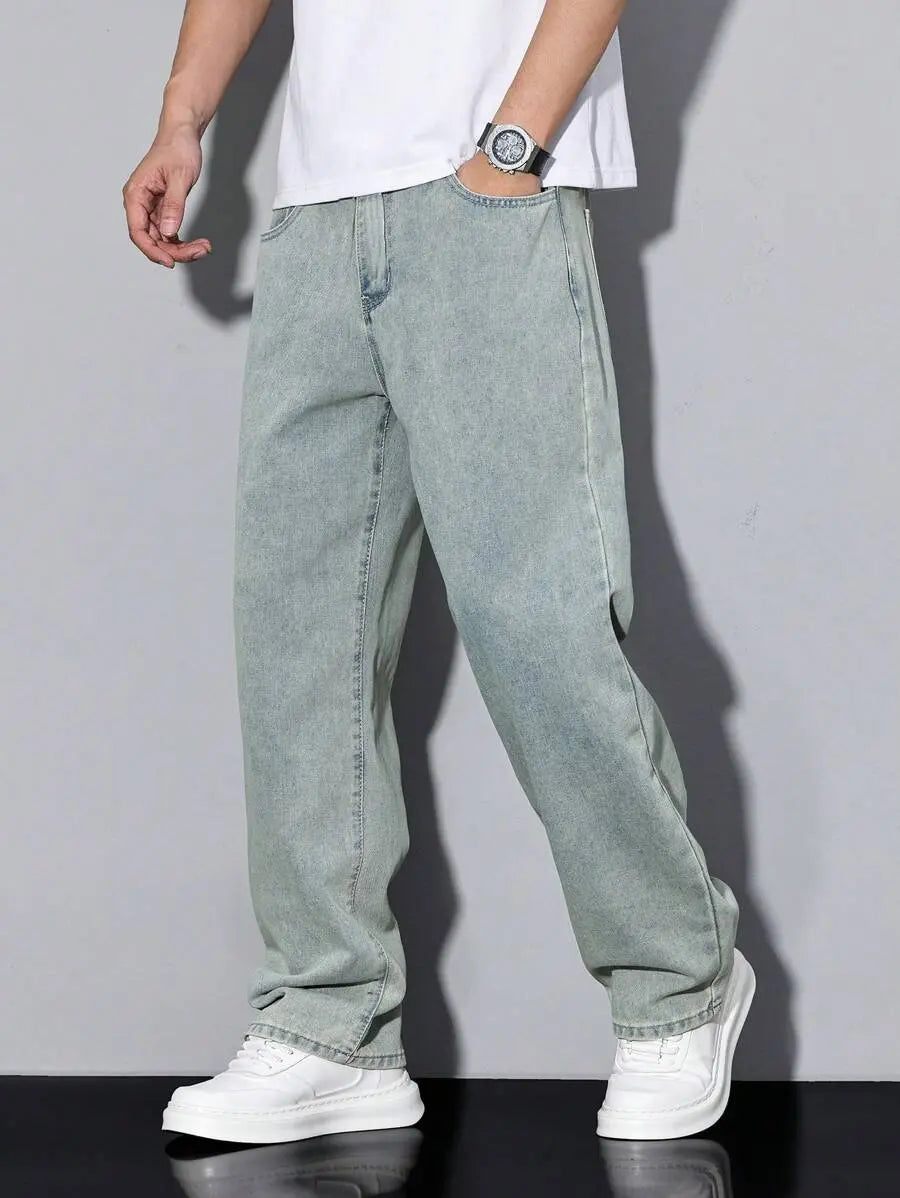 Luca - Pantalón Denim Flow Wide
