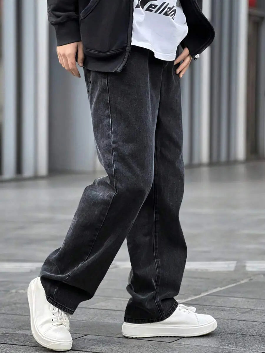 Luca - Pantalón Denim Flow Wide