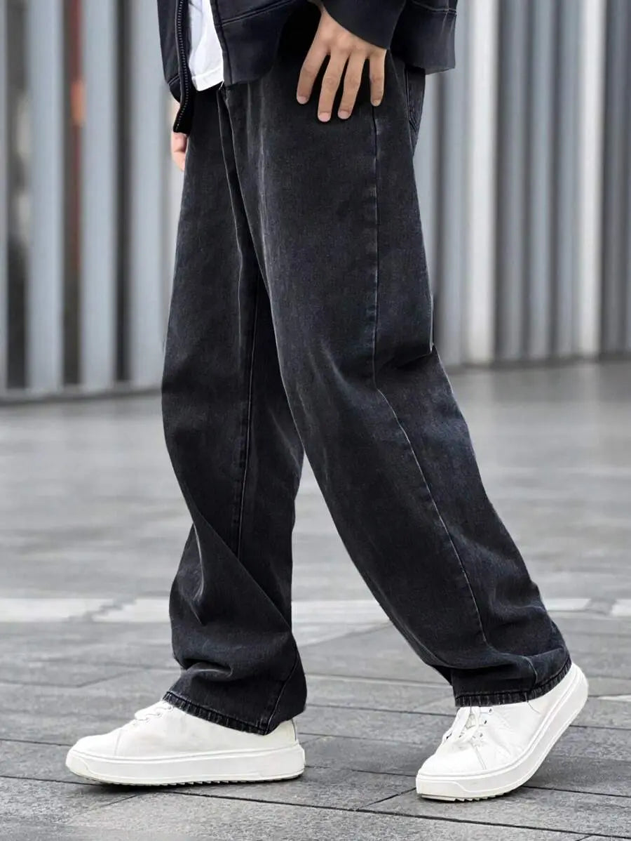 Luca - Pantalón Denim Flow Wide