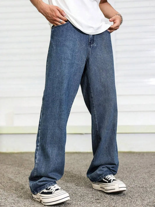 Luca - Pantalón Denim Flow Wide