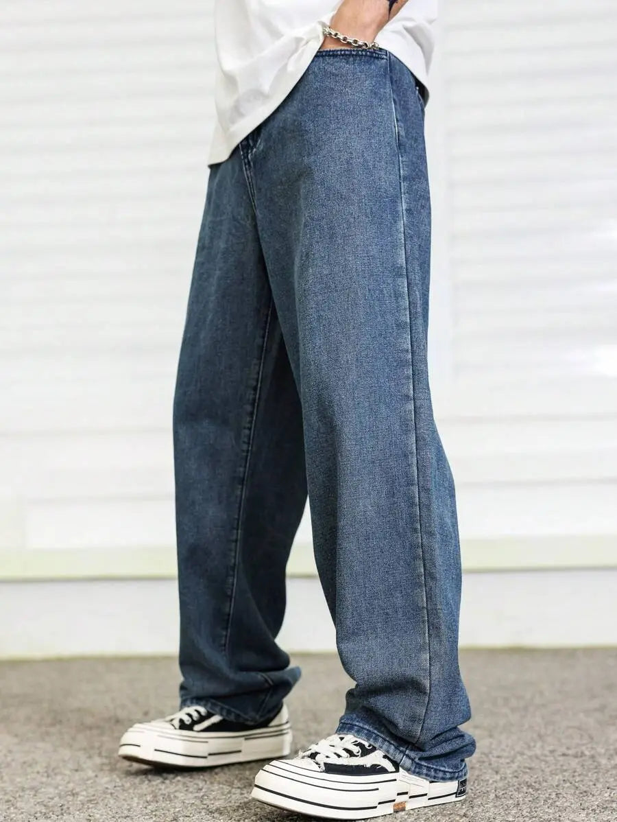 Luca - Pantalón Denim Flow Wide