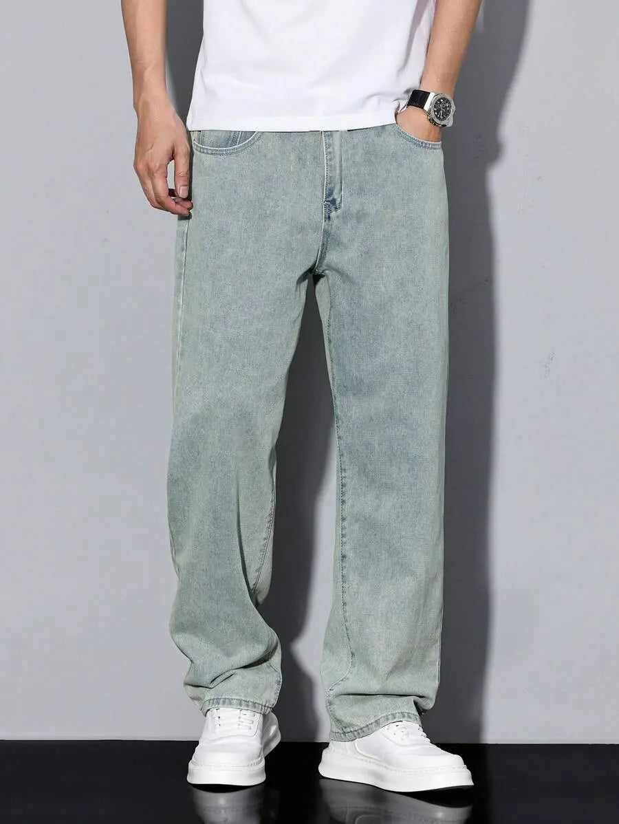 Luca - Pantalón Denim Flow Wide
