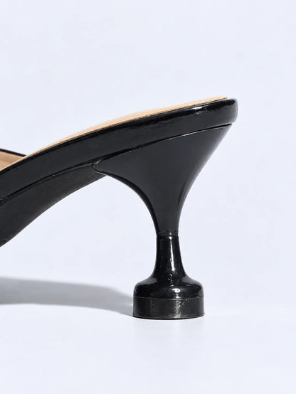 Selva - Tacones leopardo con lazo y tacón esculpido