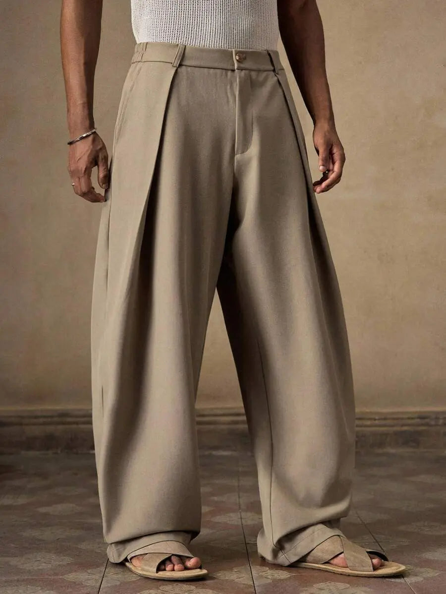 Rafael - Pantalón Chino Ancho con Pinzas