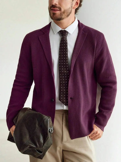 Marco - Cárdigan Masculino de Punto Elegante