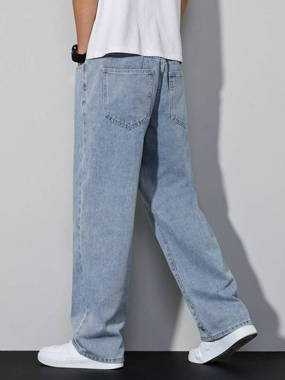 Luca - Pantalón Denim Flow Wide