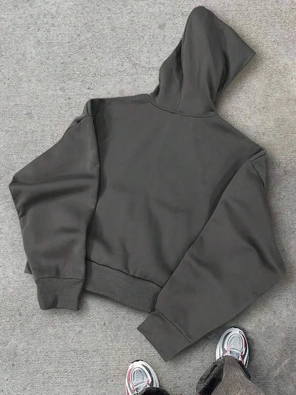 Hugo - Sudadera con Cremallera Estilo Minimalista