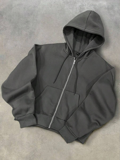 Hugo - Sudadera con Cremallera Estilo Minimalista