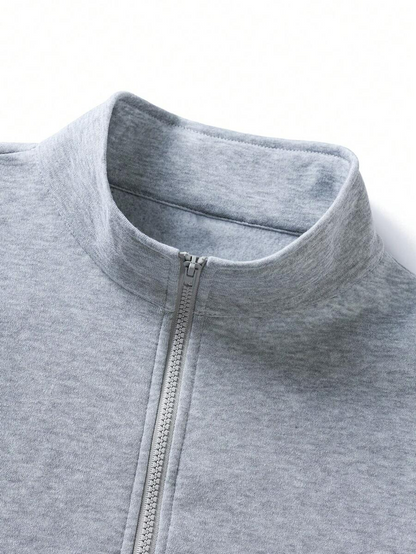 Mateo - Sudadera Cuello Alto con Cremallera