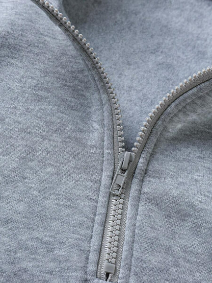 Mateo - Sudadera Cuello Alto con Cremallera