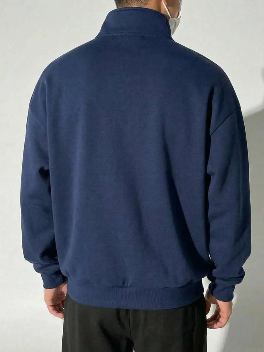 Mateo - Sudadera Cuello Alto con Cremallera