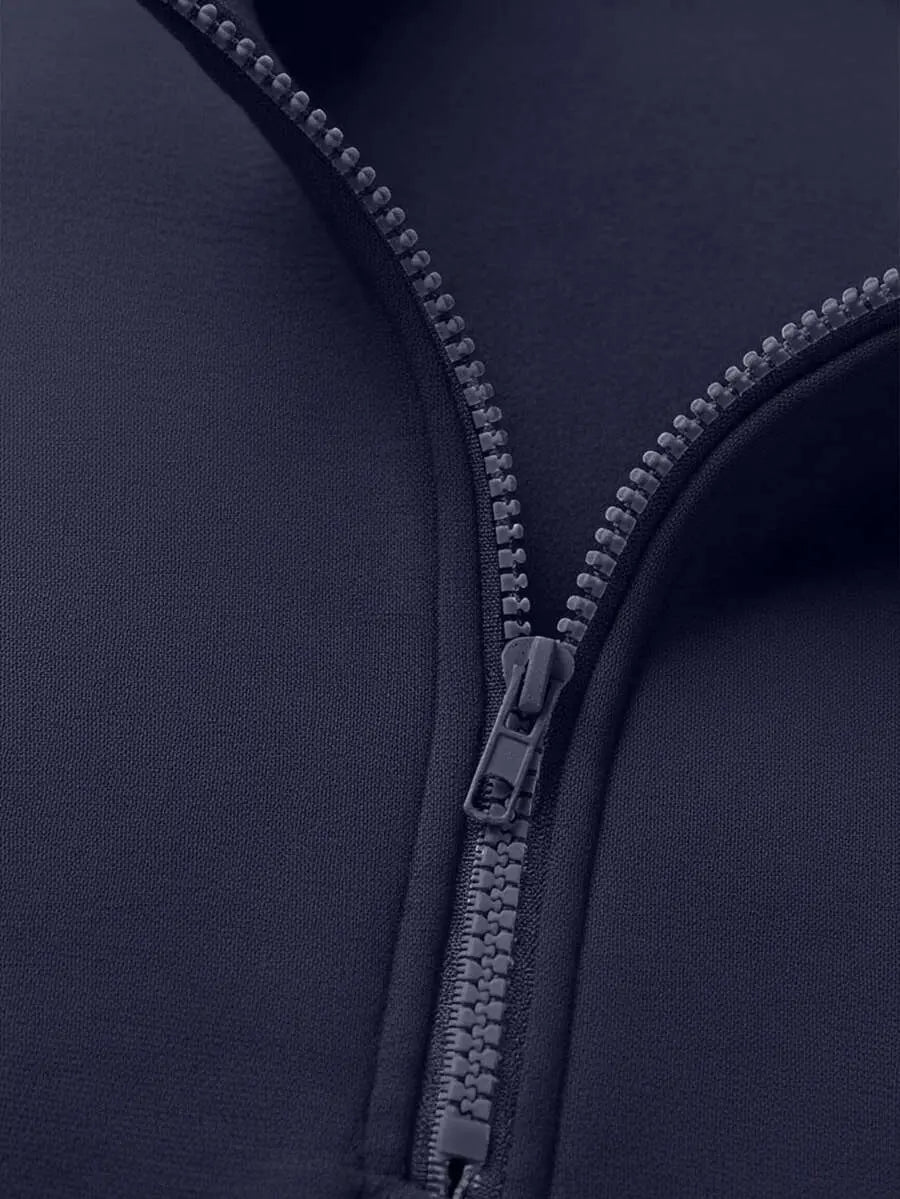 Mateo - Sudadera Cuello Alto con Cremallera