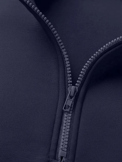 Mateo - Sudadera Cuello Alto con Cremallera