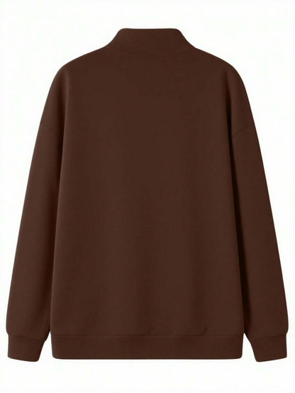 Mateo - Sudadera Cuello Alto con Cremallera
