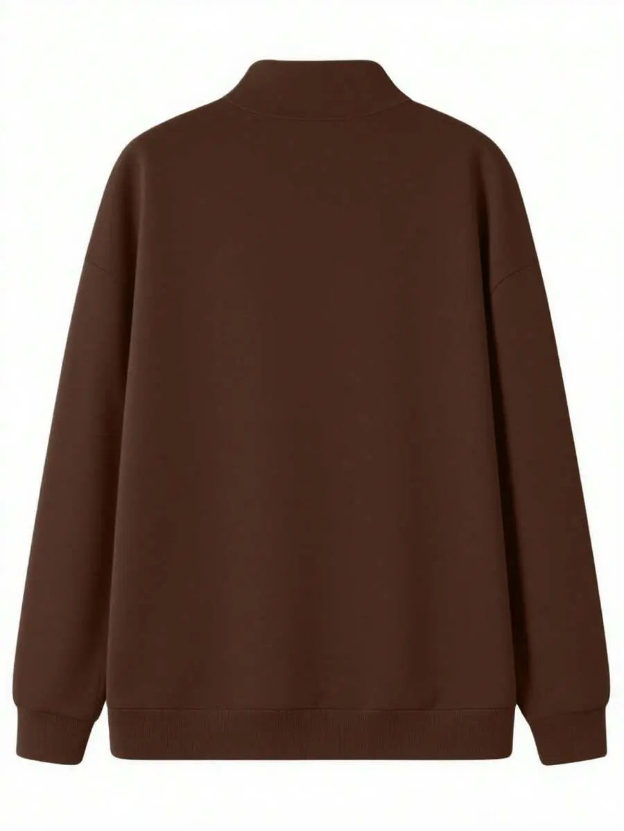 Mateo - Sudadera Cuello Alto con Cremallera