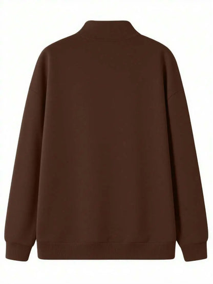 Mateo - Sudadera Cuello Alto con Cremallera