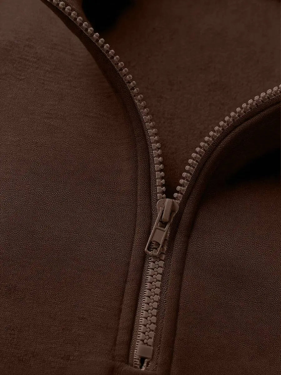 Mateo - Sudadera Cuello Alto con Cremallera