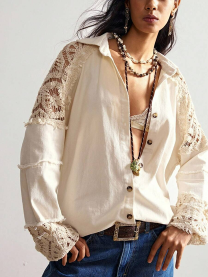 Alessia - Blusa Bordada Boho Premium