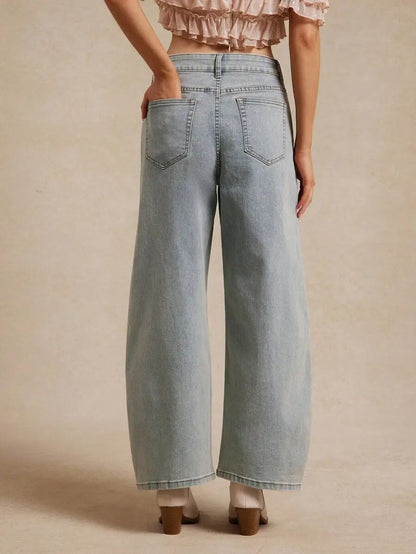 Lucero – Pantalón Denim Wide Light