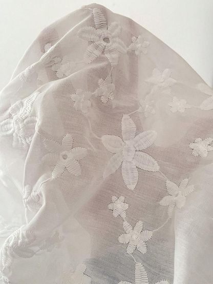 Bianca - Conjunto Blanco Bordado Premium