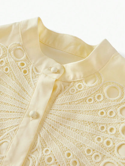 Brisa - Blusa de Encaje Elegante