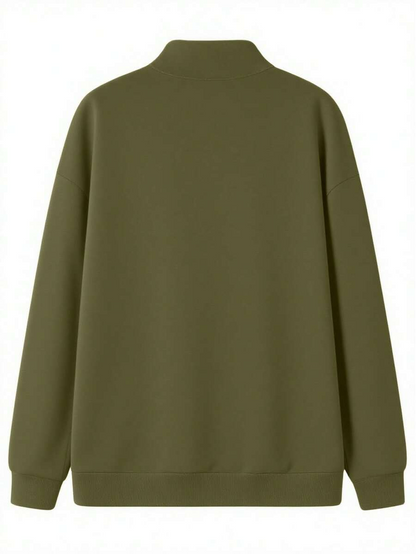 Mateo - Sudadera Cuello Alto con Cremallera