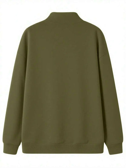 Mateo - Sudadera Cuello Alto con Cremallera