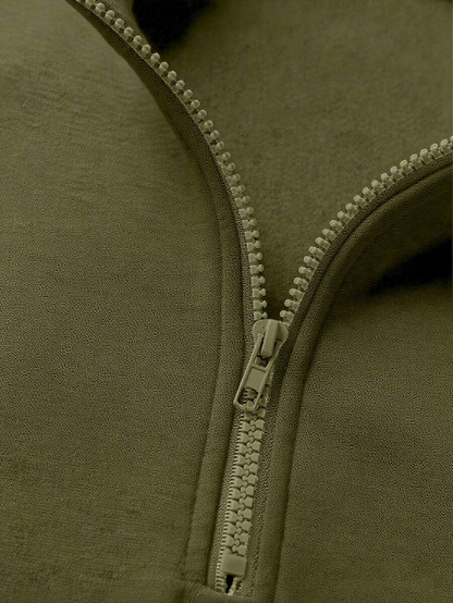 Mateo - Sudadera Cuello Alto con Cremallera