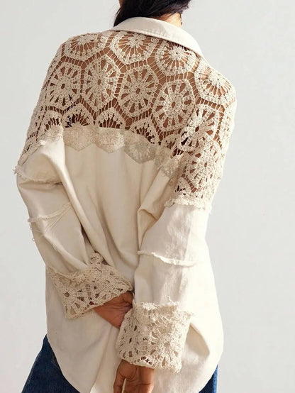 Alessia - Blusa Bordada Boho Premium