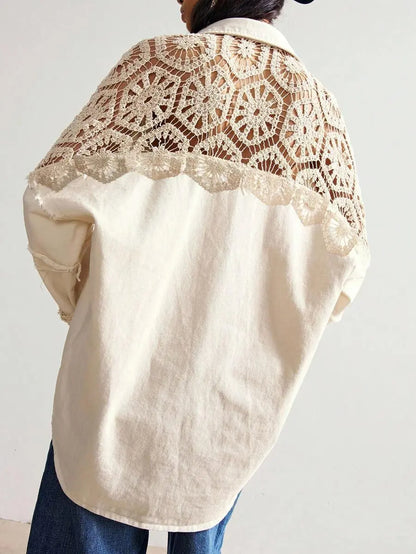 Alessia - Blusa Bordada Boho Premium
