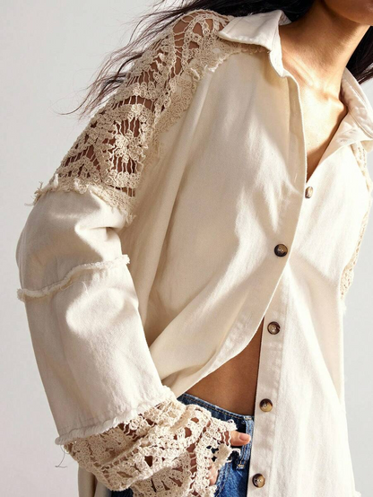 Alessia - Blusa Bordada Boho Premium