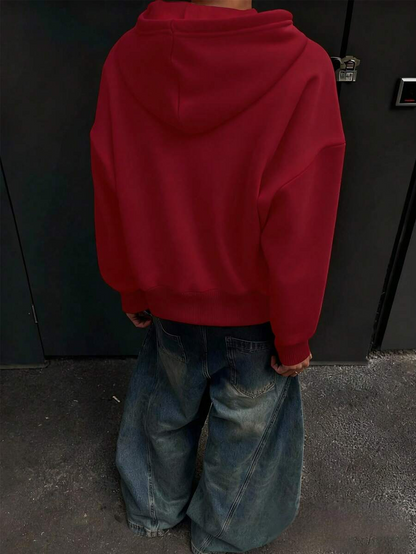 Hugo - Sudadera con Cremallera Estilo Minimalista