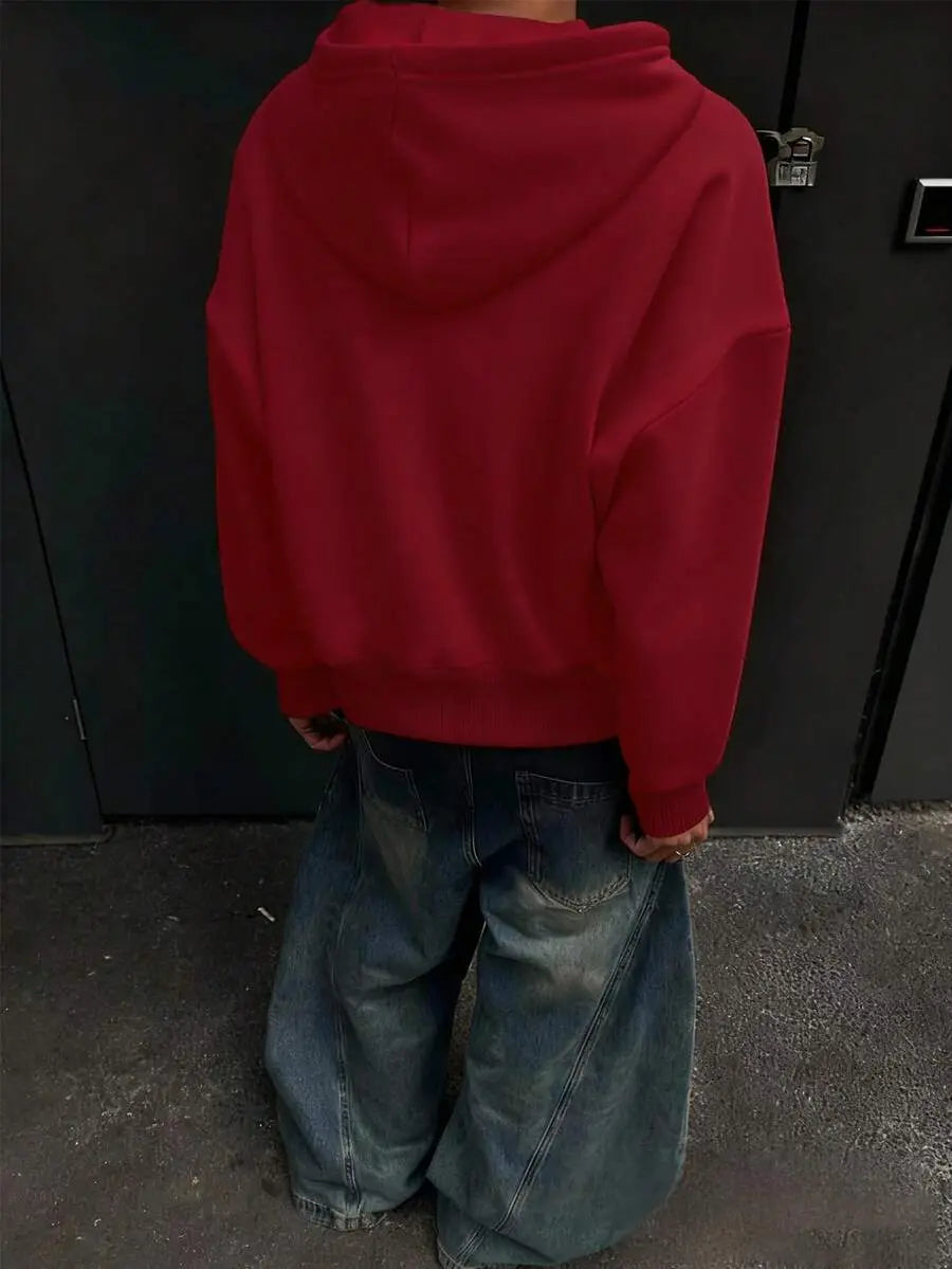 Hugo - Sudadera con Cremallera Estilo Minimalista