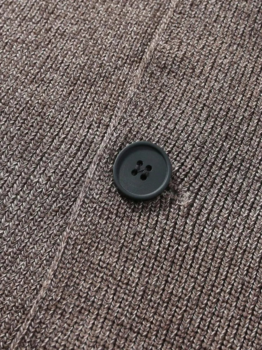 Marco - Cárdigan Masculino de Punto Elegante