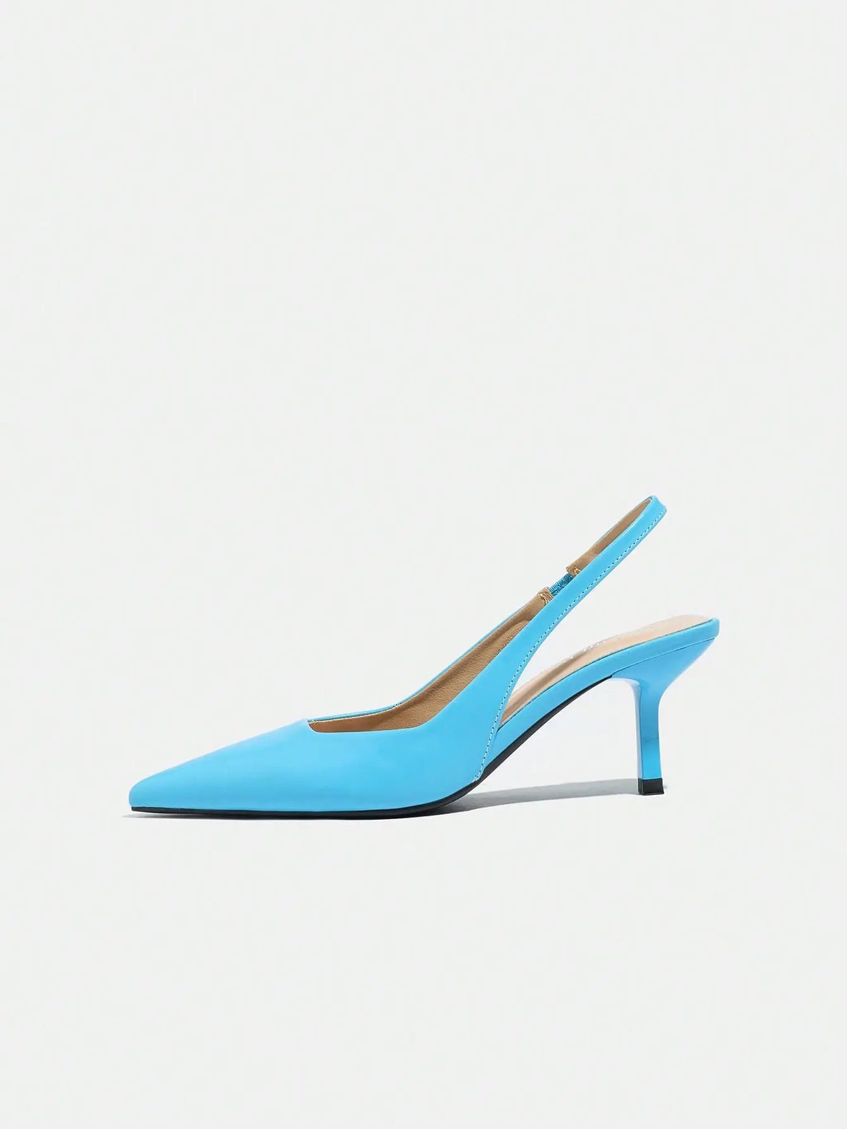 Vega - Slingback de Tacón Kitten con Punta Fina