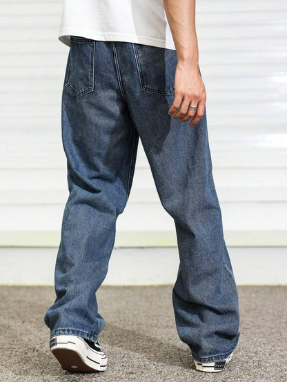 Luca - Pantalón Denim Flow Wide
