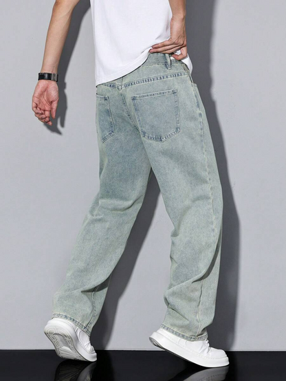 Luca - Pantalón Denim Flow Wide