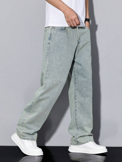 Luca - Pantalón Denim Flow Wide