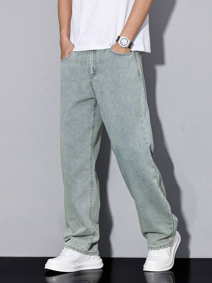 Luca - Pantalón Denim Flow Wide