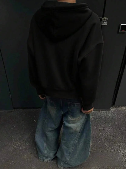 Hugo - Sudadera con Cremallera Estilo Minimalista