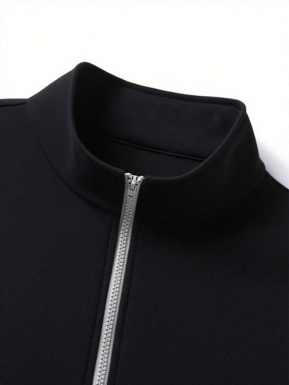 Mateo - Sudadera Cuello Alto con Cremallera
