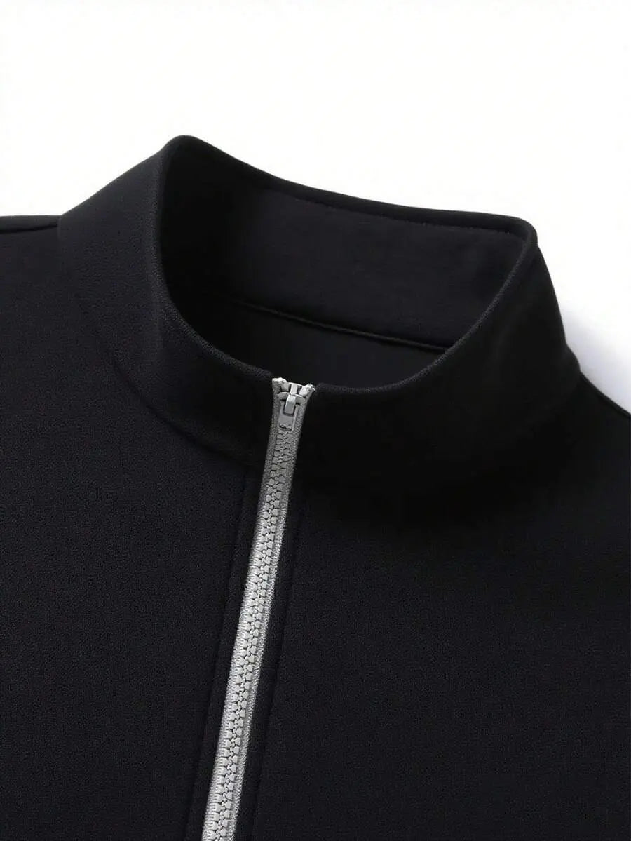 Mateo - Sudadera Cuello Alto con Cremallera