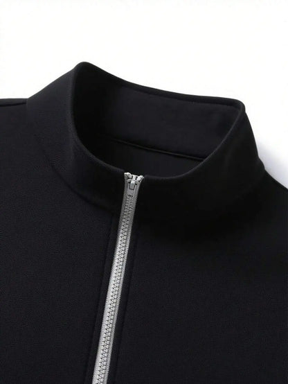 Mateo - Sudadera Cuello Alto con Cremallera